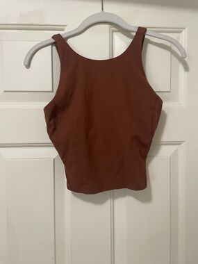 Lululemon size 6 brown top